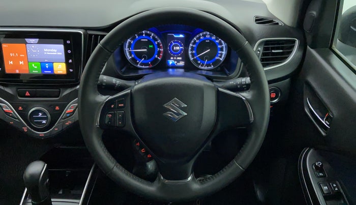 2019 Maruti Baleno ALPHA CVT PETROL 1.2, Petrol, Automatic, 32,351 km, Steering Wheel Close Up