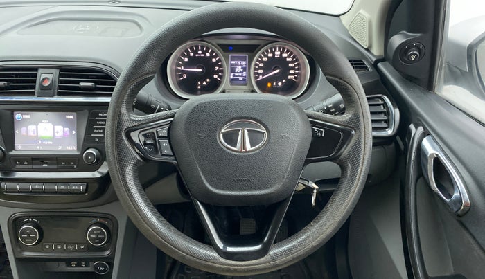 2017 Tata TIGOR XZ (O) PETROL, Petrol, Manual, 1,15,136 km, Steering Wheel Close Up