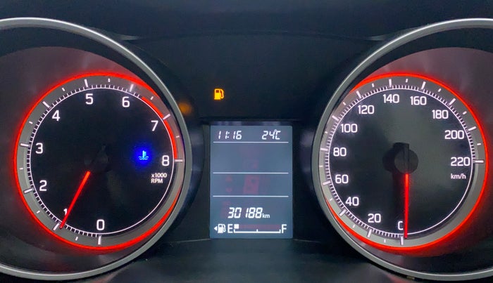 2019 Maruti Swift ZXI D, Petrol, Manual, 30,355 km, Odometer Image