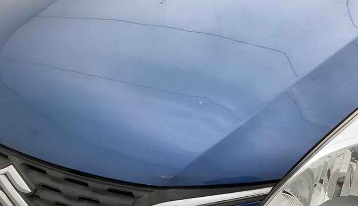 2018 Maruti Baleno DELTA CVT PETROL 1.2, Petrol, Automatic, 99,901 km, Bonnet (hood) - Slightly dented