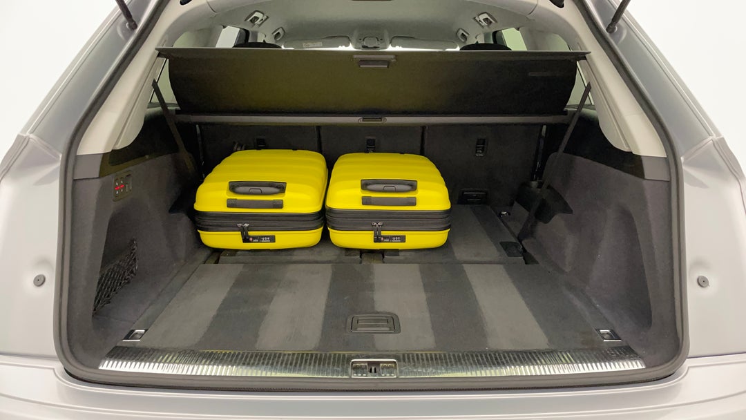 Boot Inside View with Luggage