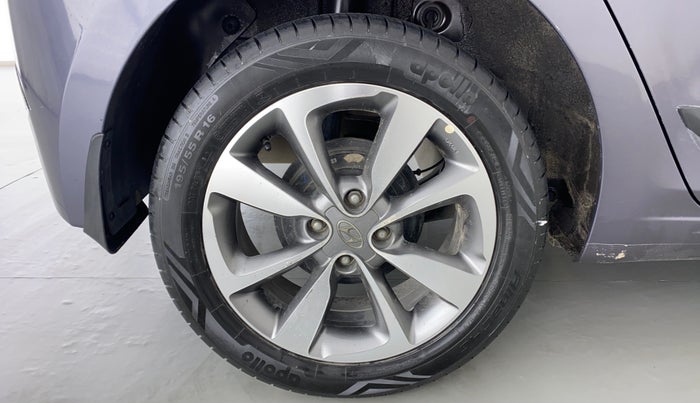 2015 Hyundai Elite i20 ASTA 1.2, Petrol, Manual, 19,053 km, Right Rear Wheel