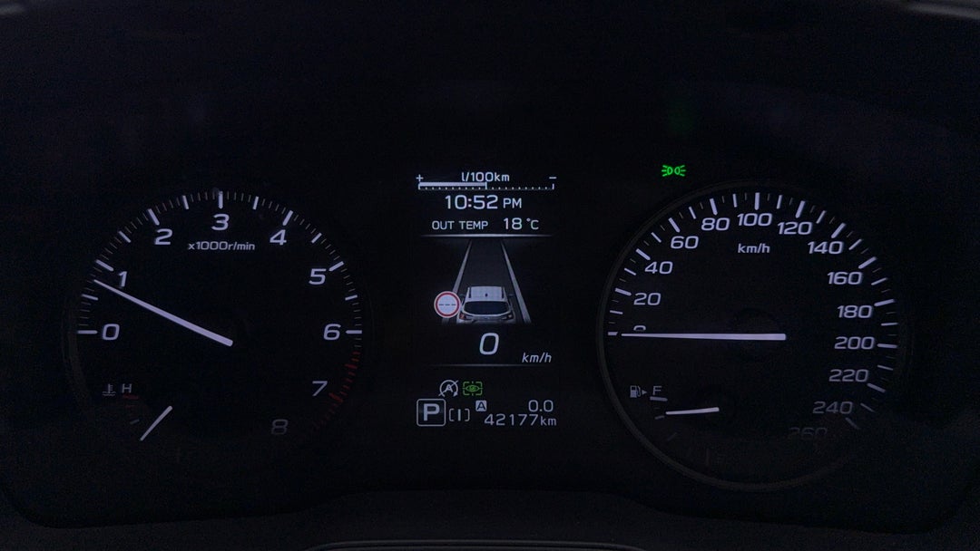 2023 Subaru Crosstrek AWD 2.0l, Automatic, 42177 km, Odometer View