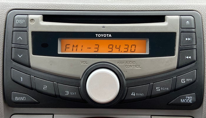 2011 Toyota Etios V, Petrol, Manual, 50,158 km, Infotainment System