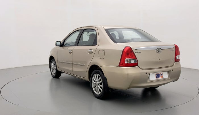 2011 Toyota Etios V, Petrol, Manual, 50,158 km, Left Back Diagonal