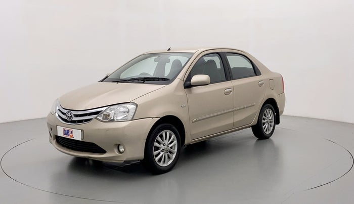 2011 Toyota Etios V, Petrol, Manual, 50,158 km, Left Front Diagonal