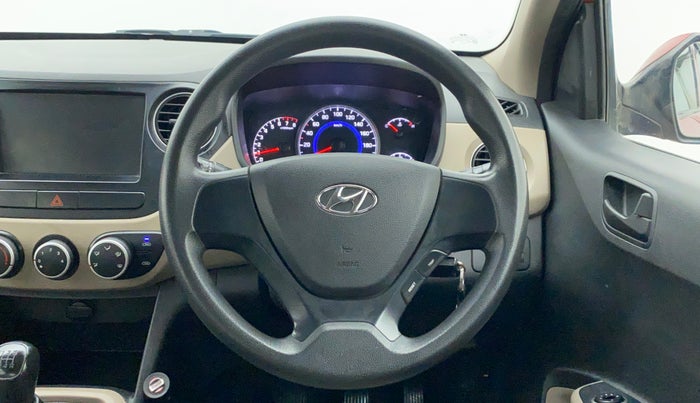2017 Hyundai Grand i10 MAGNA 1.2 KAPPA VTVT, Petrol, Manual, 42,956 km, Steering Wheel Close Up