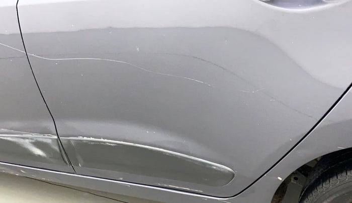2013 Hyundai Grand i10 SPORTZ 1.1 CRDI, Diesel, Manual, 1,09,085 km, Rear left door - Minor scratches