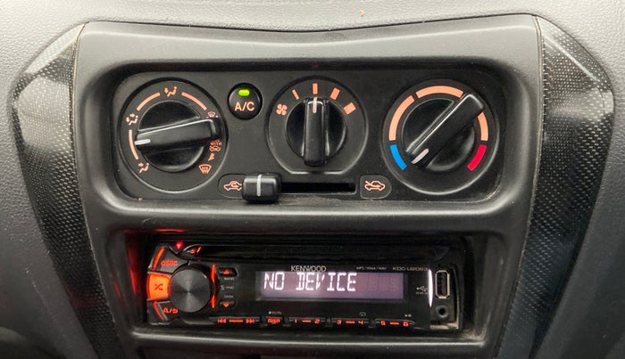 2016 Maruti Alto 800 LXI, Petrol, Manual, 55,386 km, AC Unit - Directional switch has minor damage