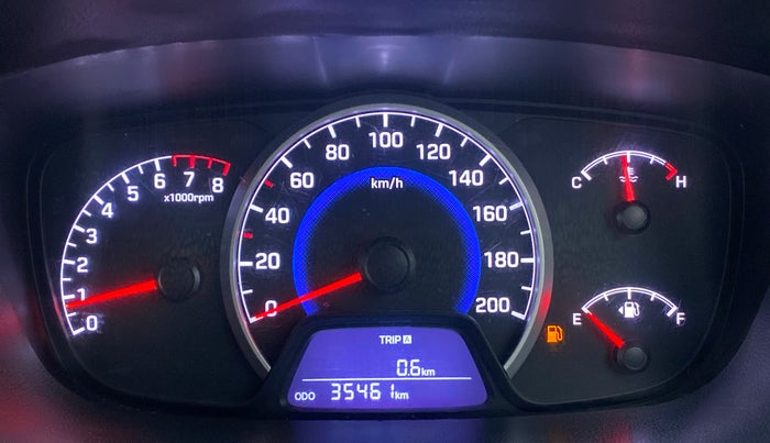 2017 Hyundai Grand i10 Sportz(O) 1.2 MT, Petrol, Manual, 35,500 km, Odometer Image