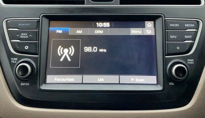 2019 Hyundai Elite i20 SPORTZ PLUS 1.2, Petrol, Manual, 43,340 km, Infotainment System