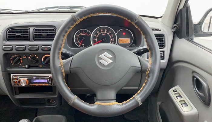 2013 Maruti Alto K10 VXI P, Petrol, Manual, 28,907 km, Steering Wheel Close Up