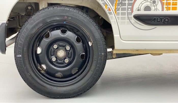 2013 Maruti Alto K10 VXI P, Petrol, Manual, 28,907 km, Right Rear Wheel
