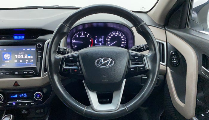 2017 Hyundai Creta 1.6 CRDI SX PLUS AUTO, Diesel, Automatic, 74,346 km, Steering Wheel Close Up