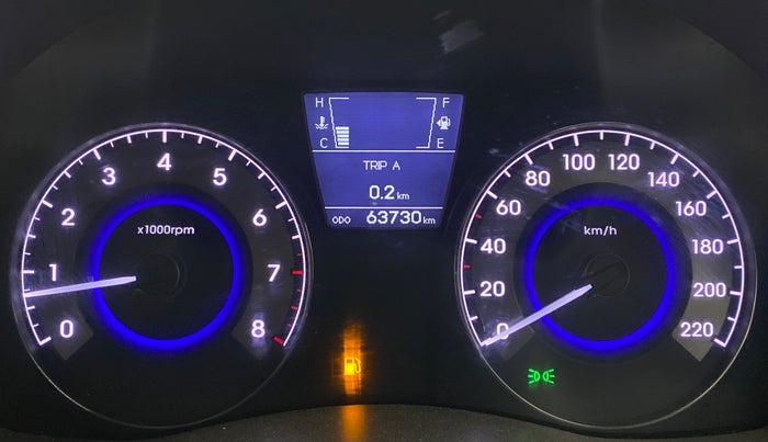 2016 Hyundai Verna FLUIDIC 1.6 SX VTVT OPT, Petrol, Manual, 63,769 km, Odometer Image