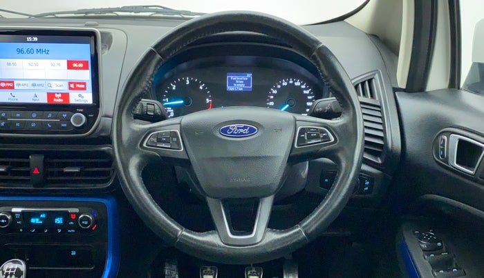 2018 Ford Ecosport 1.5 TITANIUM SIGNATURE (SUNROOF) TDCI, Diesel, Manual, 73,495 km, Steering Wheel Close Up