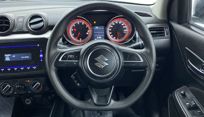 2021 Maruti Swift VXI D, Petrol, Manual, 8,576 km, Steering Wheel Close Up