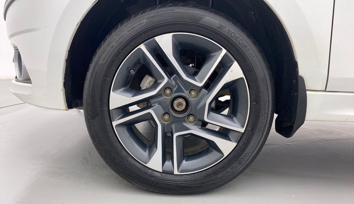 2018 Tata TIGOR XZ PLUS PETROL, Petrol, Manual, 43,401 km, Left Front Wheel