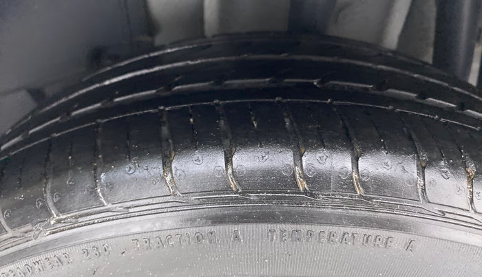 2018 Tata TIGOR XZ PLUS PETROL, Petrol, Manual, 43,401 km, Left Rear Tyre Tread