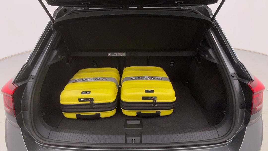 Boot Inside View with Luggage