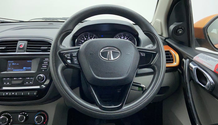 2018 Tata Tiago XZA 1.2 REVOTRON, Petrol, Automatic, 15,714 km, Steering Wheel Close Up