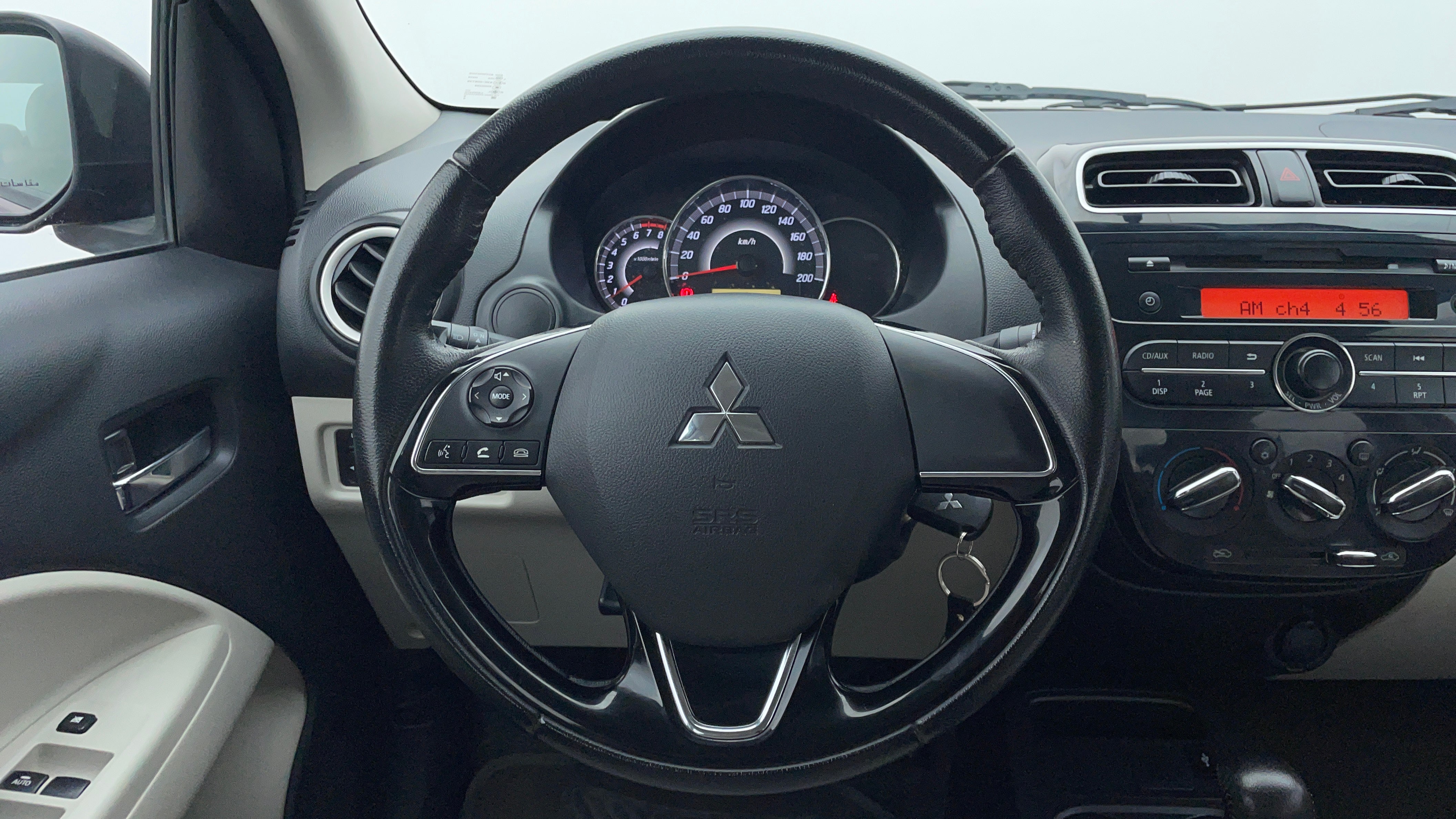 Mitsubishi Attrage-Steering Wheel Close-up