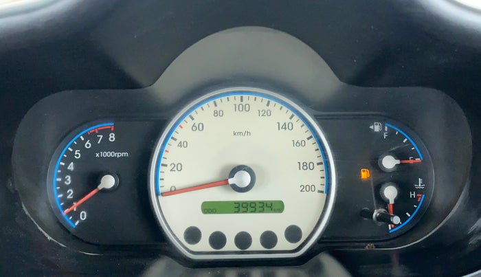 2010 Hyundai i10 MAGNA 1.2, Petrol, Manual, 40,615 km, Odometer Image