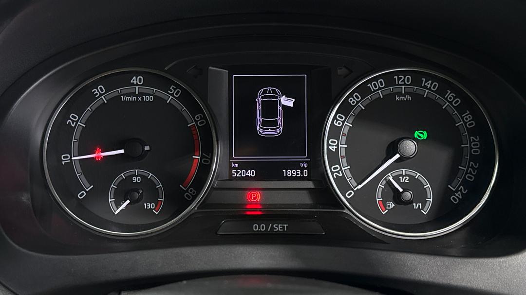 2018 SKODA Rapid Spaceback 92 Tsi, Automatic, 52040 km, Odometer View