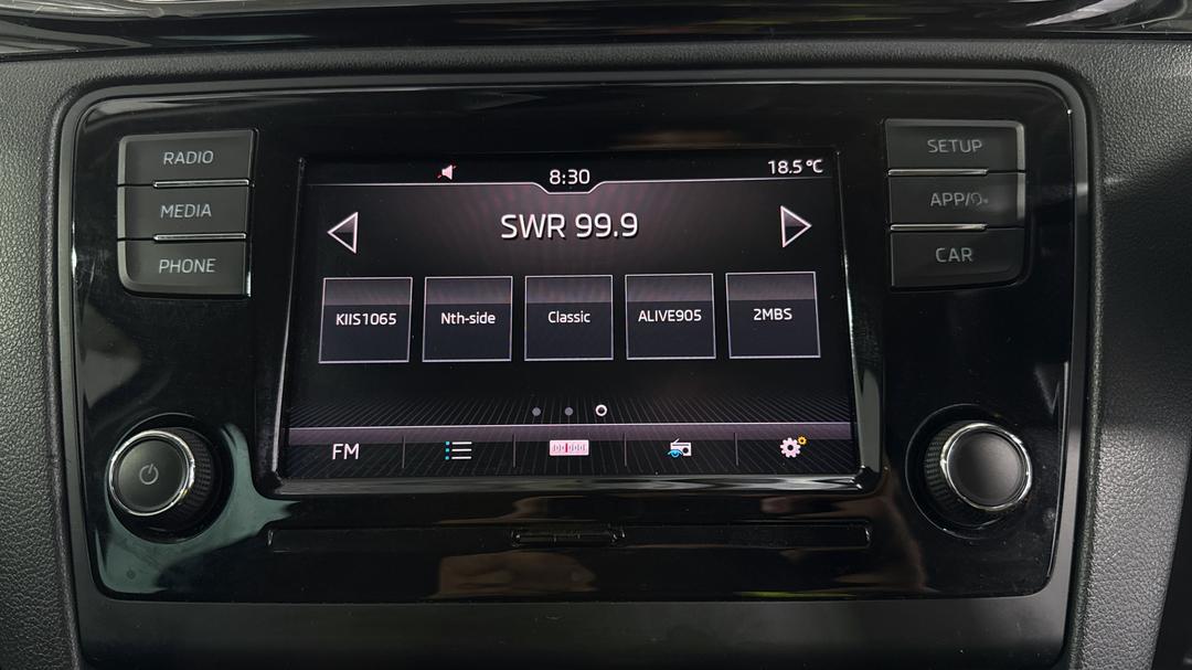 2018 SKODA Rapid Spaceback 92 Tsi, Automatic, 52040 km, Infotainment System