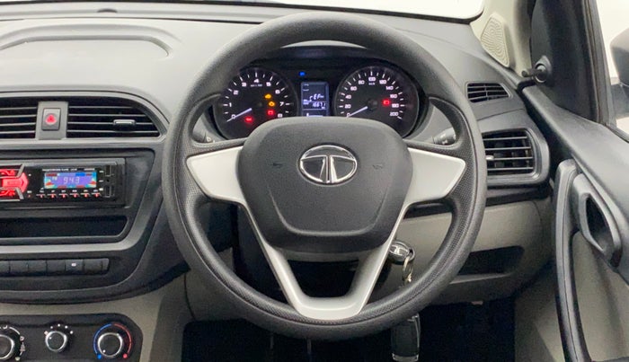 2018 Tata Tiago XE 1.2 REVOTRON, Petrol, Manual, 16,619 km, Steering Wheel