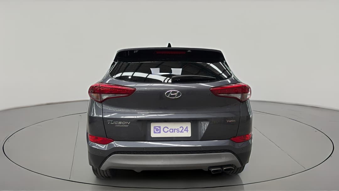 2018 Hyundai Tucson Highlander (AWD) Red, Automatic, 71783 km, Back/Rear View