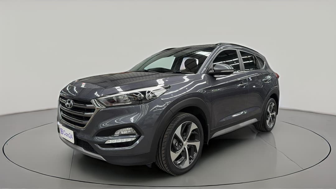 2018 Hyundai Tucson Highlander (AWD) Red, Automatic, 71783 km, Left Front Diagonal (45- Degree) View