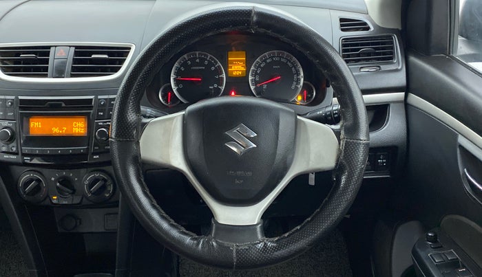 2017 Maruti Swift VXI, Petrol, Manual, 69,895 km, Steering Wheel Close Up