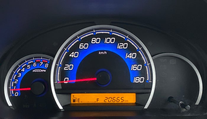 2017 Maruti Wagon R 1.0 VXI OPT, Petrol, Manual, 21,177 km, Odometer Image