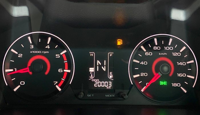 2016 Mahindra Kuv100 K6 6 STR, Petrol, Manual, 20,040 km, Odometer Image