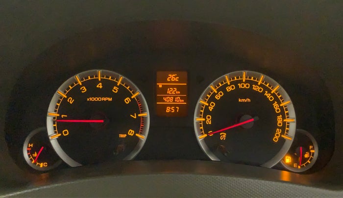 2013 Maruti Ertiga ZXI, Petrol, Manual, 40,809 km, Odometer Image