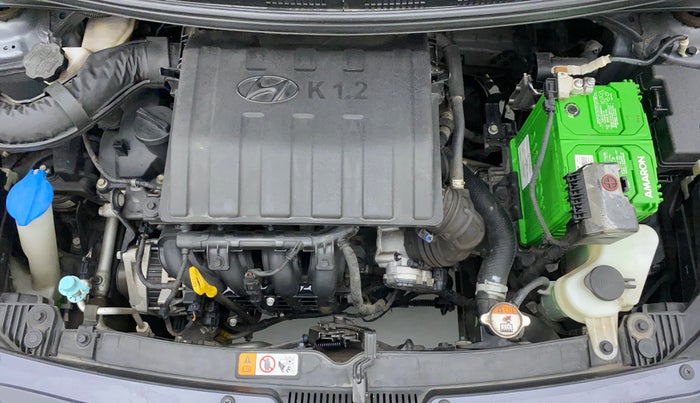 2017 Hyundai Grand i10 SPORTZ 1.2 KAPPA VTVT, Petrol, Manual, 17,238 km, Open Bonet