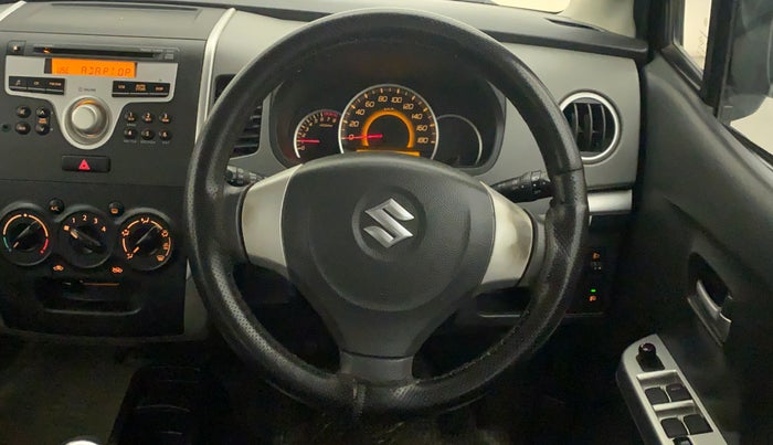 2012 Maruti Wagon R 1.0 VXI, Petrol, Manual, 17,709 km, Steering Wheel Close Up