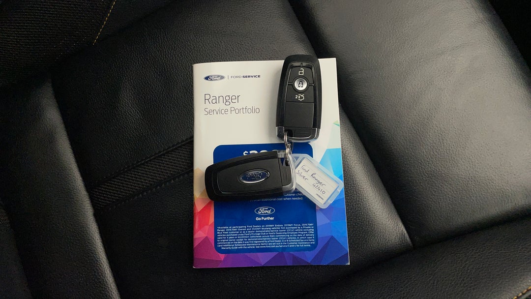 2021 Ford Ranger Wildtrak 2.0 (4x4), Automatic, 72672 km, Key Close-up