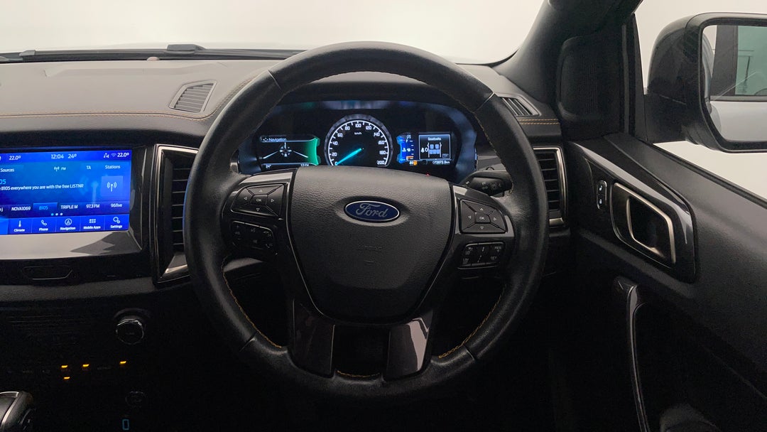 2021 Ford Ranger Wildtrak 2.0 (4x4), Automatic, 72672 km, Steering Wheel Close-up