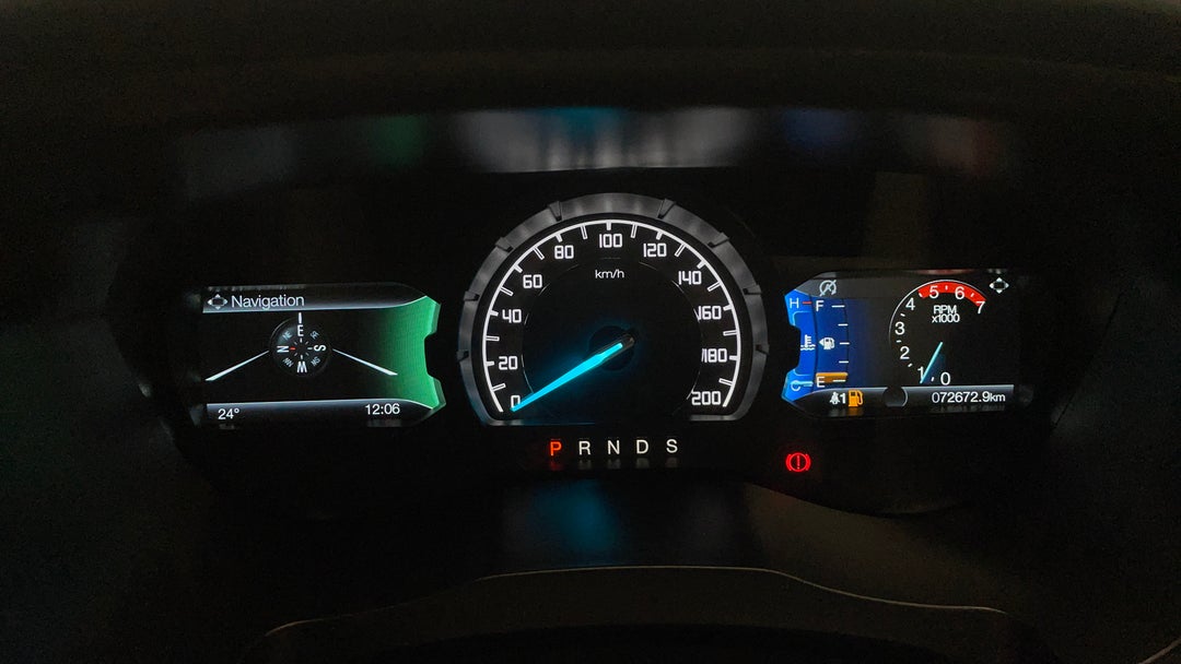 2021 Ford Ranger Wildtrak 2.0 (4x4), Automatic, 72672 km, Odometer View