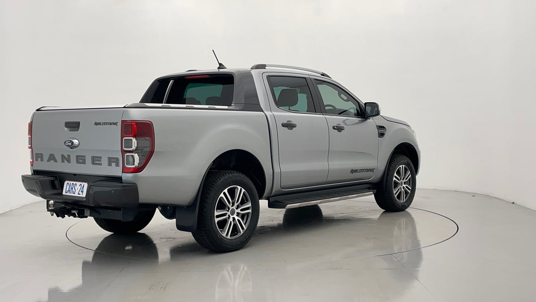 2021 Ford Ranger Wildtrak 2.0 (4x4), Automatic, 72672 km, Right Back Diagonal (45- Degree) View
