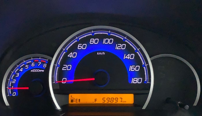 2017 Maruti Wagon R 1.0 VXI OPT, Petrol, Manual, 59,896 km, Odometer Image