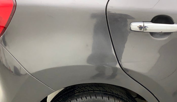 2017 Maruti Baleno DELTA PETROL 1.2, Petrol, Manual, 89,754 km, Right quarter panel - Paint has minor damage