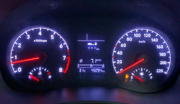 2017 Hyundai Verna 1.6 SX VTVT, Petrol, Manual, 49,592 km, Odometer Image