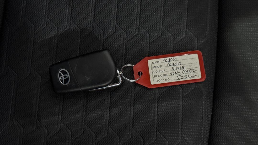 2021 Toyota Corolla Ascent Sport, Automatic, 55821 km, Key Close-up