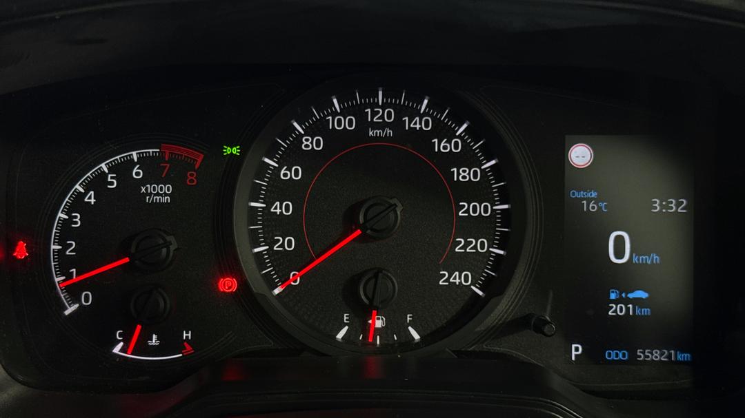 2021 Toyota Corolla Ascent Sport, Automatic, 55821 km, Odometer View