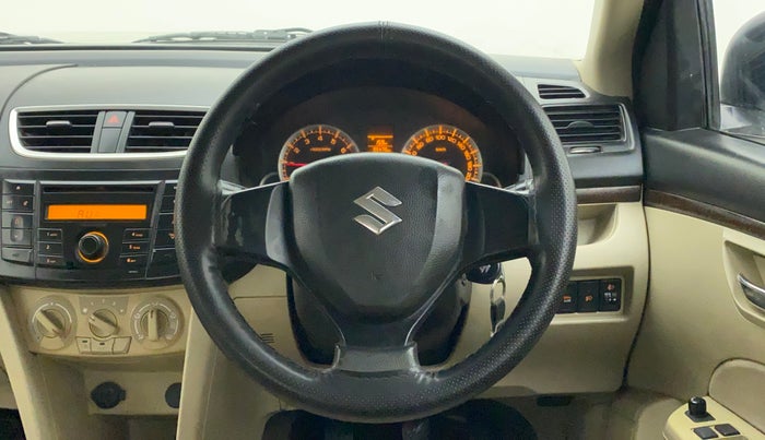 2014 Maruti Swift Dzire VXI, Petrol, Manual, 95,725 km, Steering Wheel Close Up