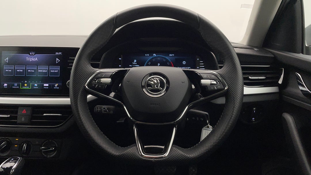 Steering Wheel Close-up