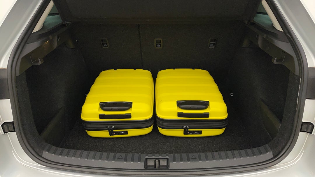Boot Inside View with Luggage